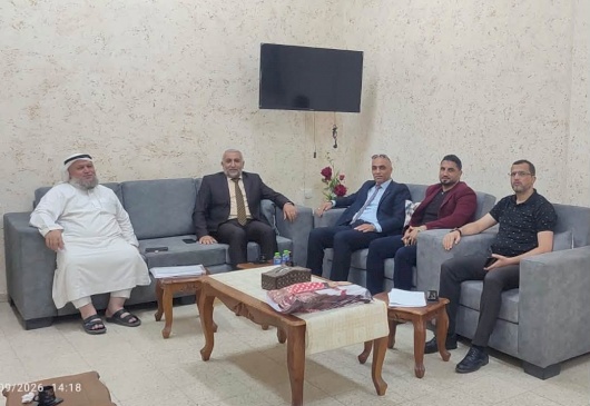 بحث سبل التعاون بين الكليات في إطار تعزيز التعاون المشترك بينهما.  