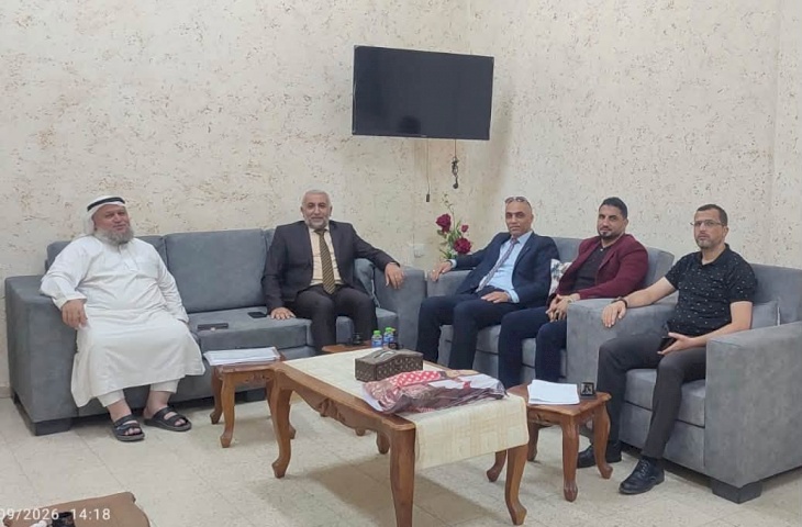 بحث سبل التعاون بين الكليات في إطار تعزيز التعاون المشترك بينهما.  